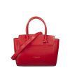 Femme Lancaster Sac Porte Main | Sac A Main En Cuir Smooth Or Lancaster