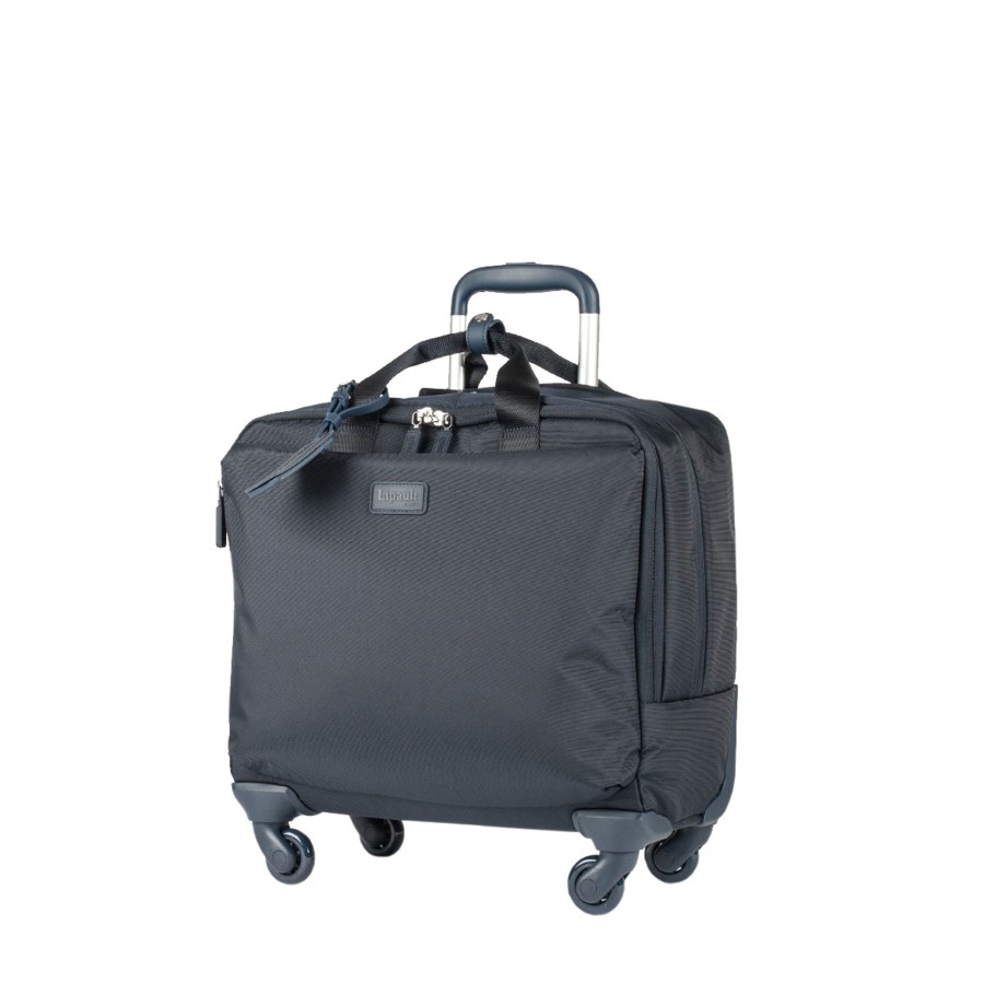 Bagages Lipault Valise 4 Roues Souple | Pilot Case 43Cm 4 Roues 4Biz Lipault Bleu