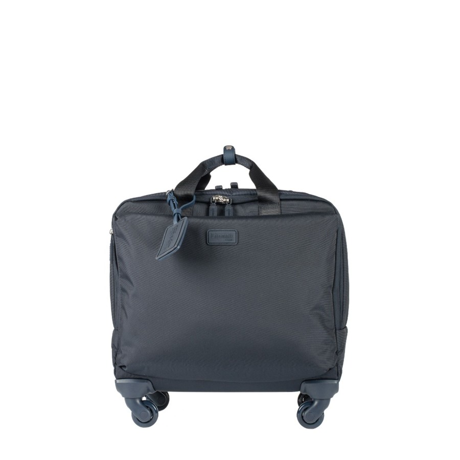 Bagages Lipault Valise 4 Roues Souple | Pilot Case 43Cm 4 Roues 4Biz Lipault Bleu