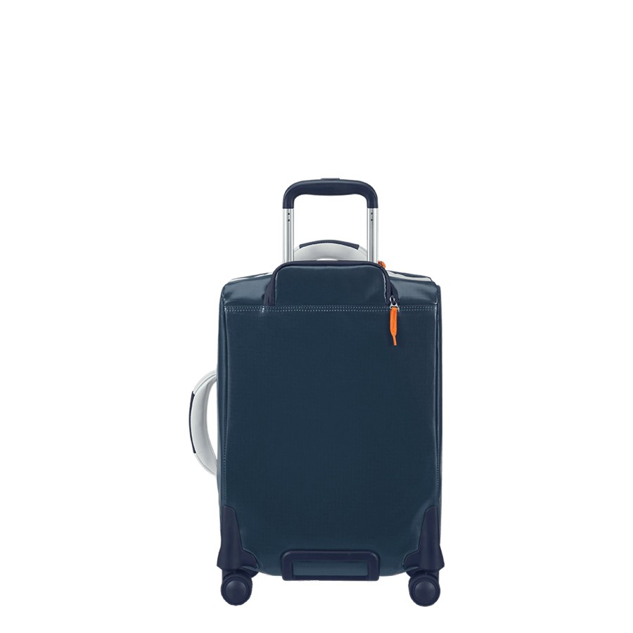 Bagages Lipault Valise 4 Roues Souple | Valise Cabine 55Cm Design Lab Lipault Bleu