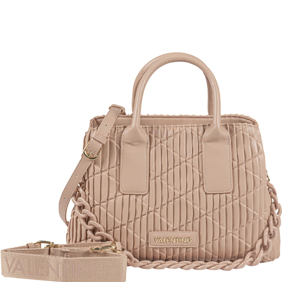 Femme Valentino Sac Porte Main | Sac A Main Clapham Re Valentino Poudre