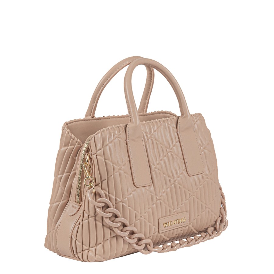 Femme Valentino Sac Porte Main | Sac A Main Clapham Re Valentino Poudre