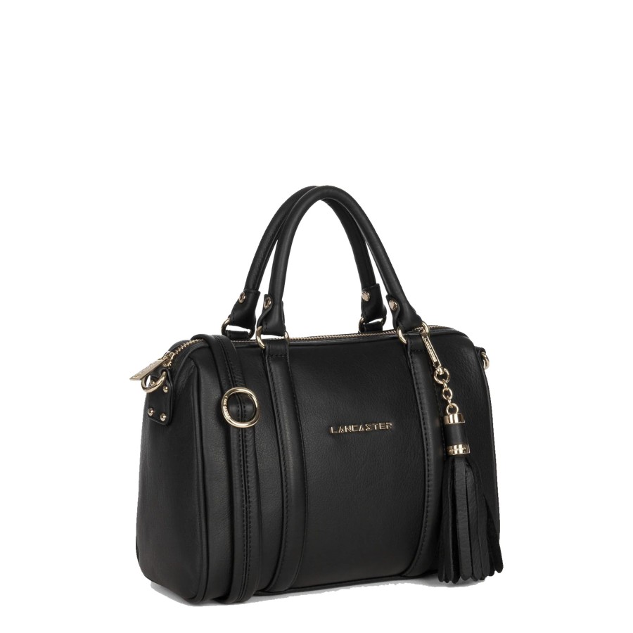 Femme Lancaster Sac Porte Main | Sac Polochon En Cuir Mademoiselle Ana Lancaster