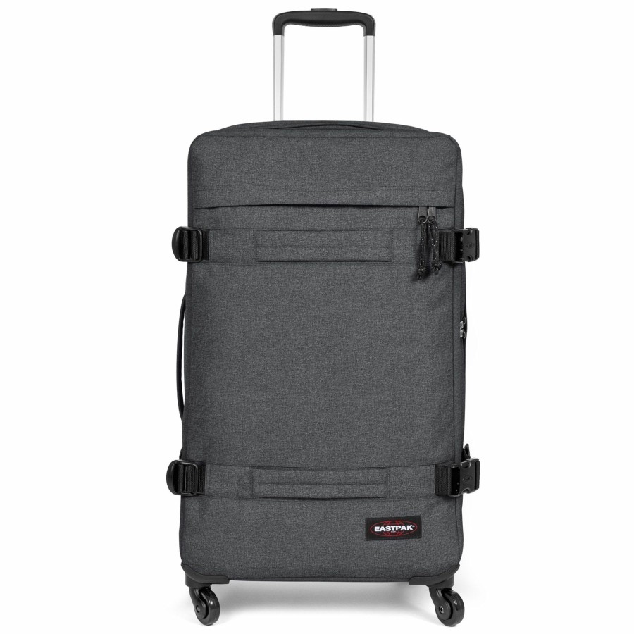 Bagages Eastpak Valise 4 Roues Souple | Grande Valise 4 Roues Transit'R 4 Xl Eastpak Black Denim