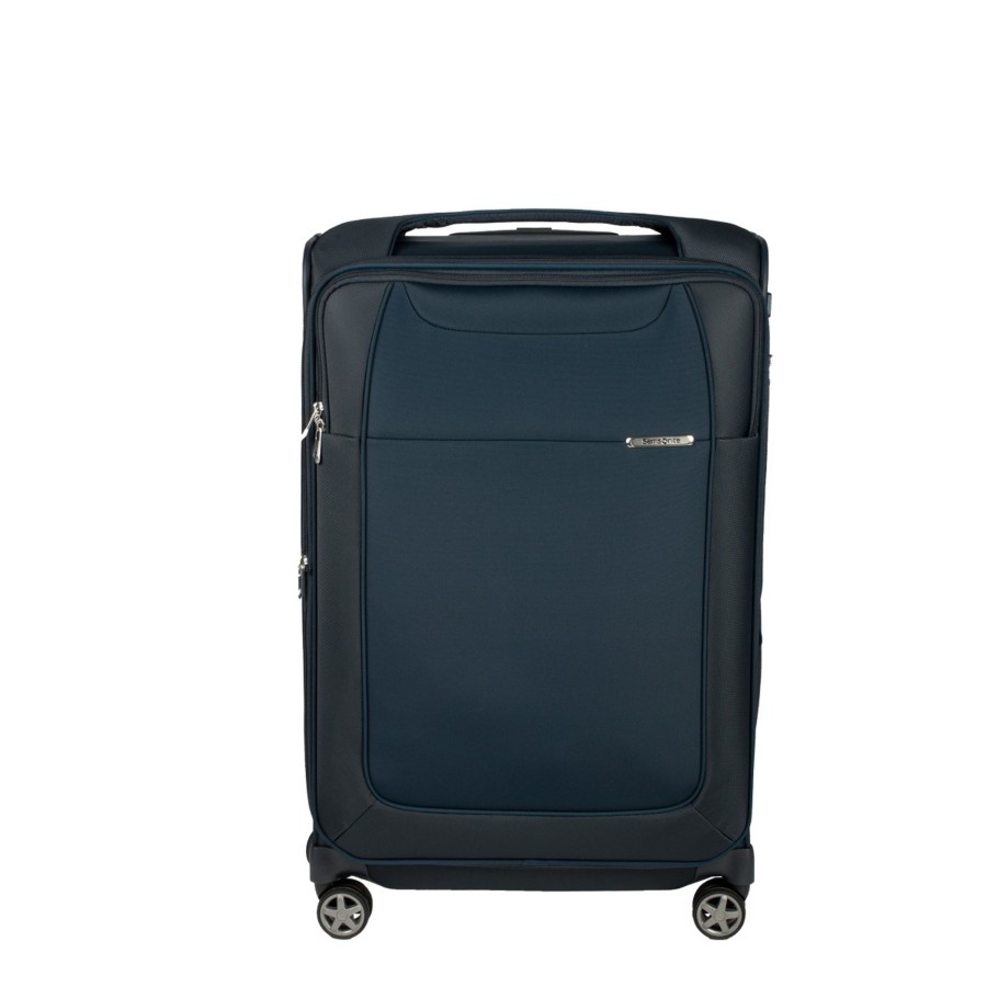 Bagages Samsonite Valise 4 Roues Souple | Grande Valise 83Cm D Lite Samsonite Bleu Marine