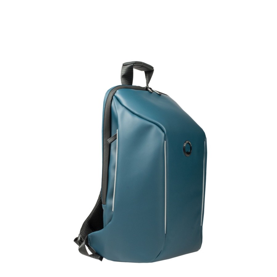 Homme Delsey Sac A Dos | Sac A Dos Securain Nuit Delsey Bleu