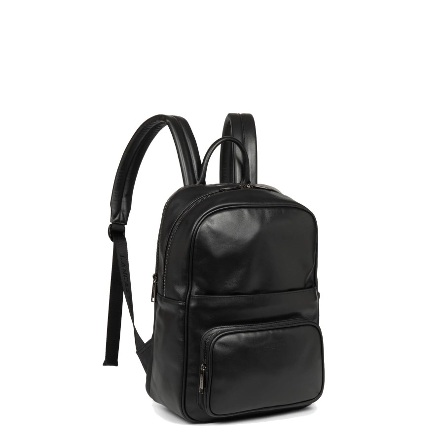 Homme Lancaster Sac A Dos | Sac A Dos En Cuir Capital Lancaster