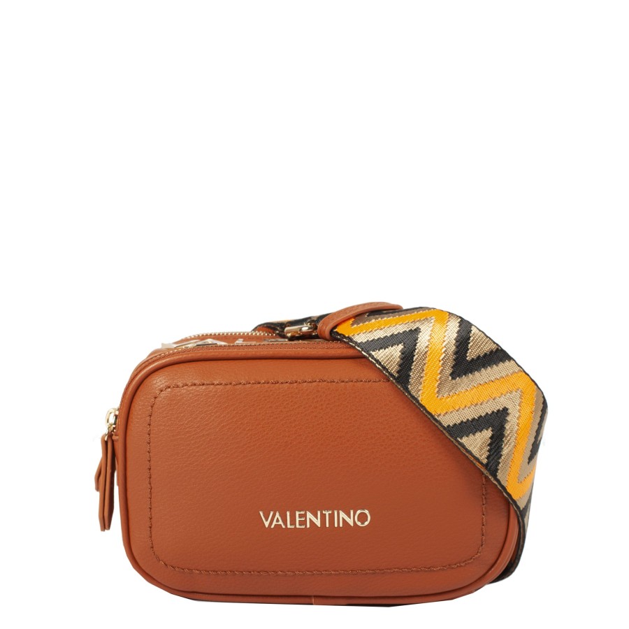 Femme Valentino Sac Porte Bandouliere / Porte Travers | Sac Travers Sled Valentino Marron