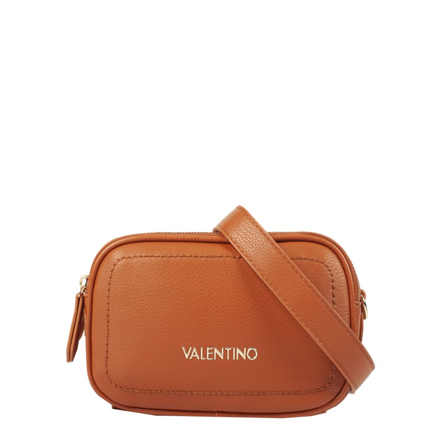 Femme Valentino Sac Porte Bandouliere / Porte Travers | Sac Travers Sled Valentino Marron