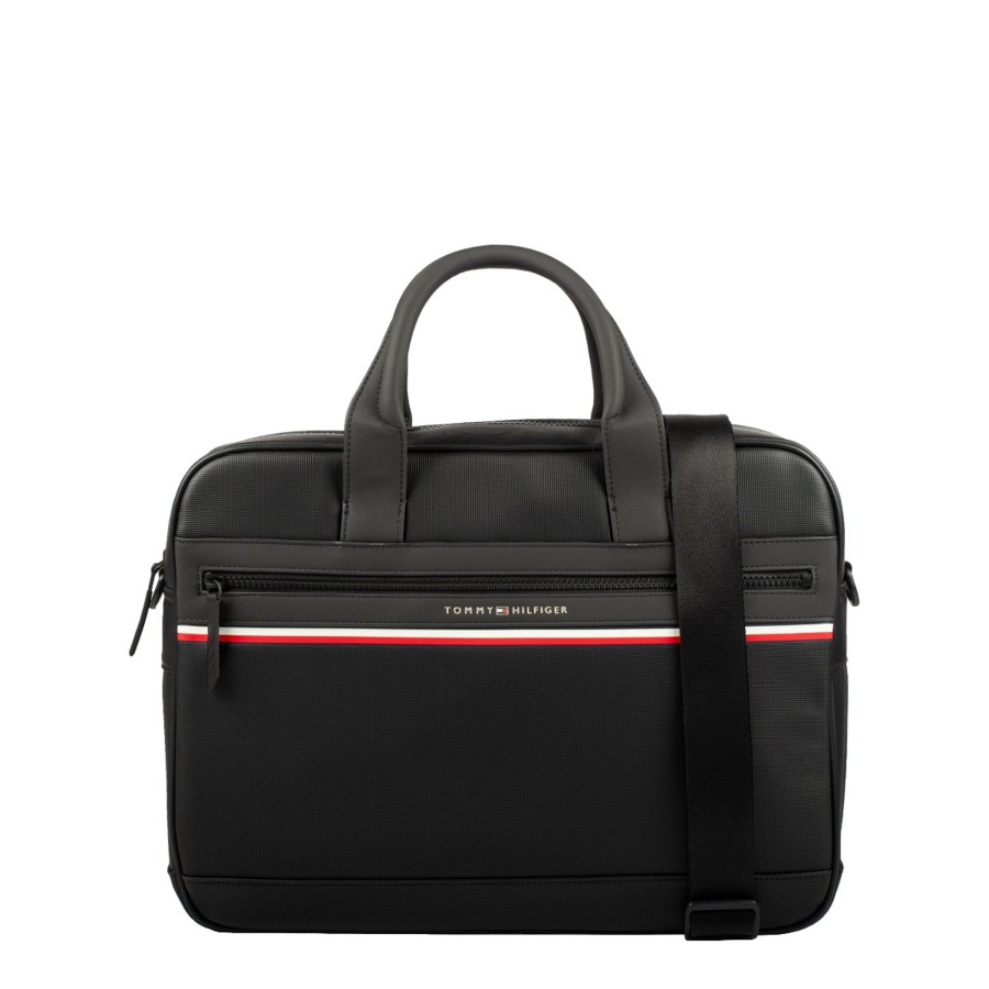 Homme Tommy Hilfiger Serviette/Cartable | Porte Ordinateur Th Stripe