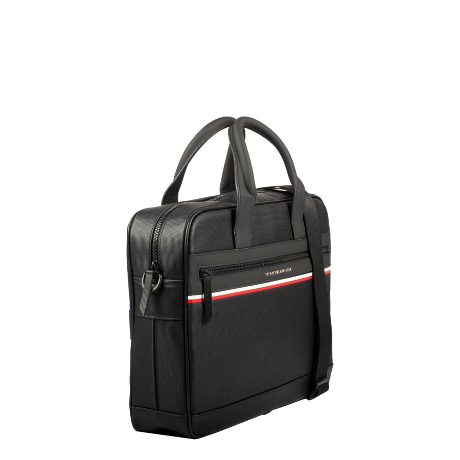 Homme Tommy Hilfiger Serviette/Cartable | Porte Ordinateur Th Stripe