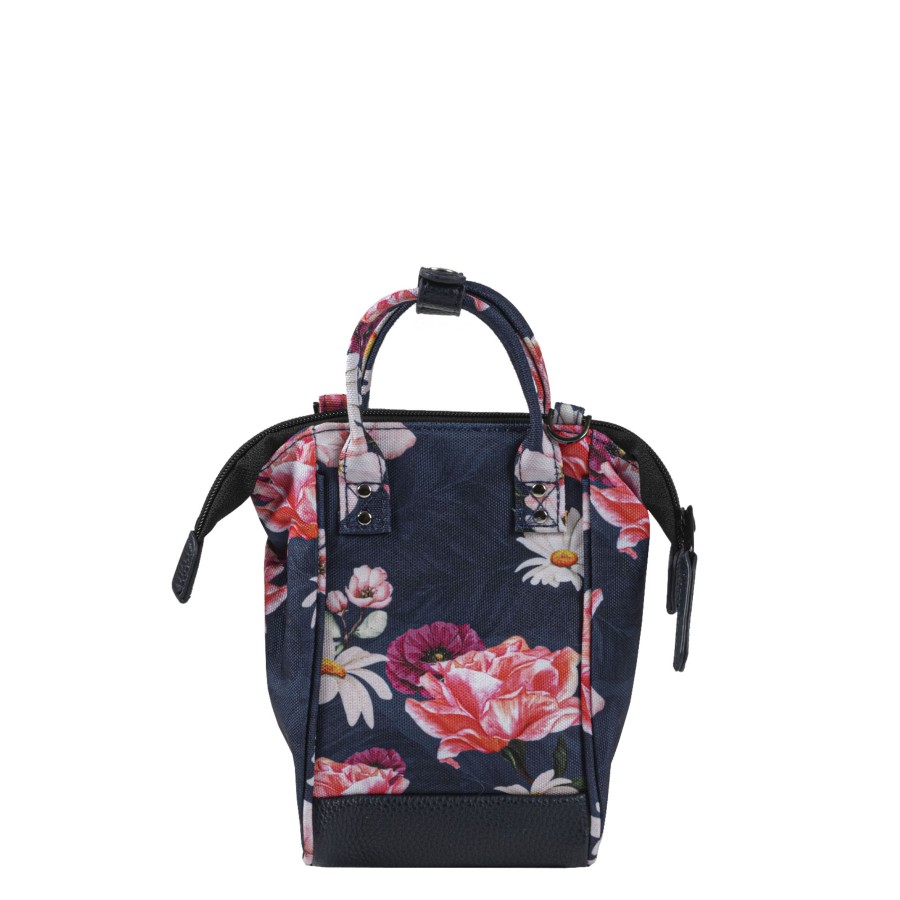 Femme Cabaia Sac Porte Bandouliere / Porte Travers | Sac A Bandouliere Nano Osaka Cabaia Noir Multi