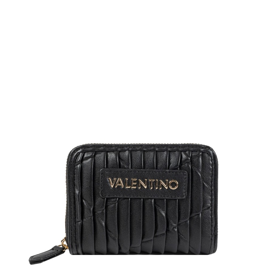 Femme Valentino Portefeuille | Porte Monnaie Clapham Re Valentino Noir