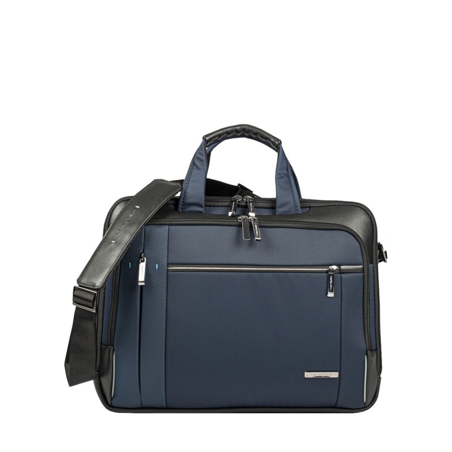 Homme Samsonite Serviette/Cartable | Porte-Ordinateur Extensible Spectrolite 3.0 Samsonite Bleu