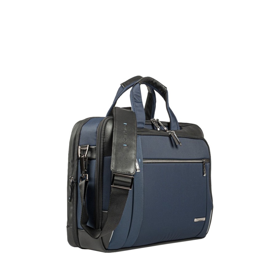 Homme Samsonite Serviette/Cartable | Porte-Ordinateur Extensible Spectrolite 3.0 Samsonite Bleu