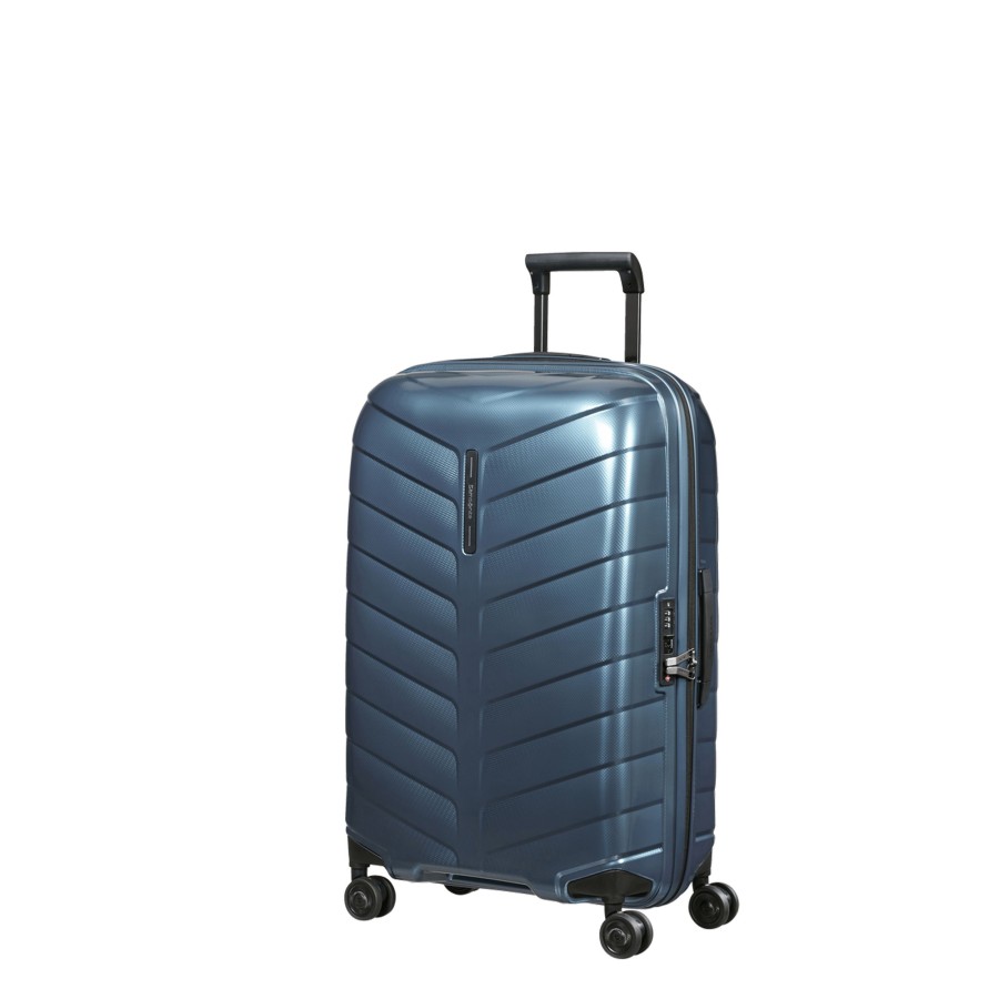 Bagages Samsonite Valise 4 Roues Souple | Valise 69Cm Attrix Samsonite Bleu