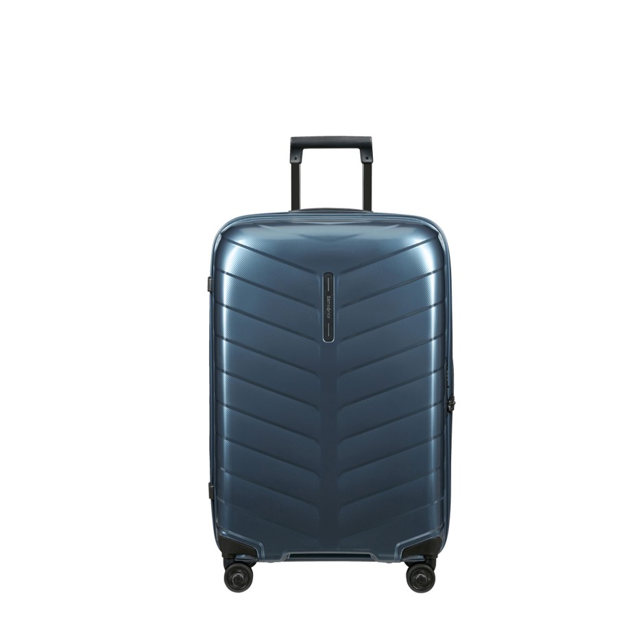 Bagages Samsonite Valise 4 Roues Souple | Valise 69Cm Attrix Samsonite Bleu