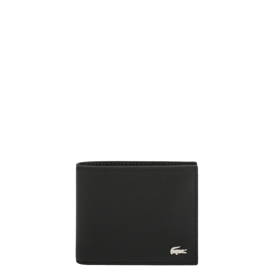 Homme Lacoste Porte Cartes | Porte Cartes En Cuir Fg Lacoste