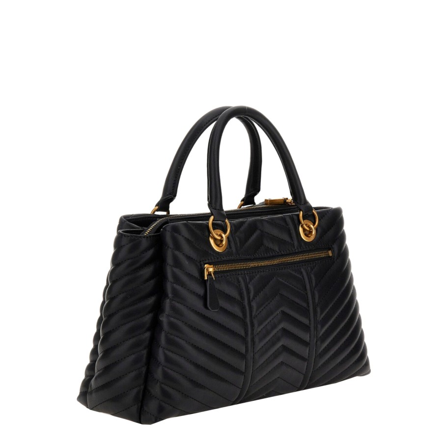 Femme Guess Sac Porte Main | Sac A Main Lovide Guess Noir