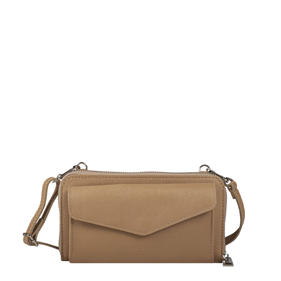 Femme Lancaster Portefeuille | Compagnon En Cuir Delphino Lancaster Naturel