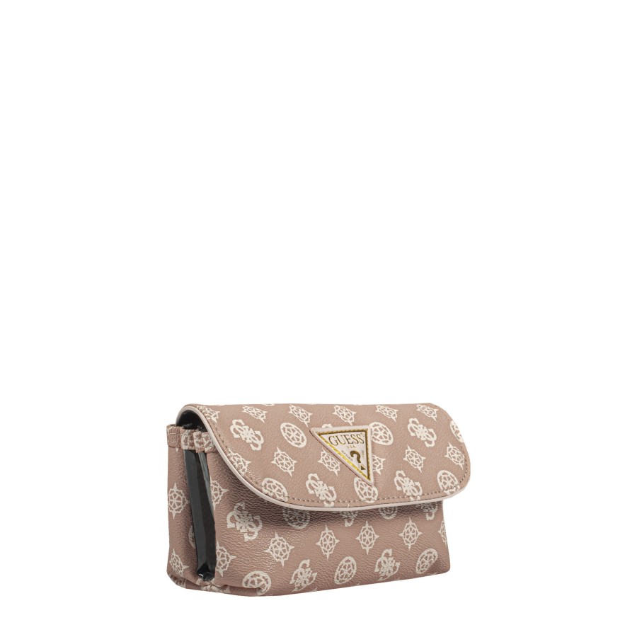 Bagages Guess Trousse De Toilette | Trousse De Toilette Wilder Guess Beige Multi