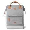 Femme Cabaia Sac A Dos | Grand Sac A Dos 25L New York Adventurer Cabaia Gris