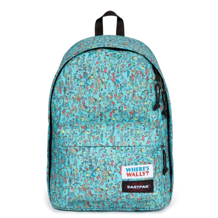 Scolaire Eastpak Sac A Dos | Sac A Dos 27L Out Of Office Where'S Wally Eastpak Wally Blue