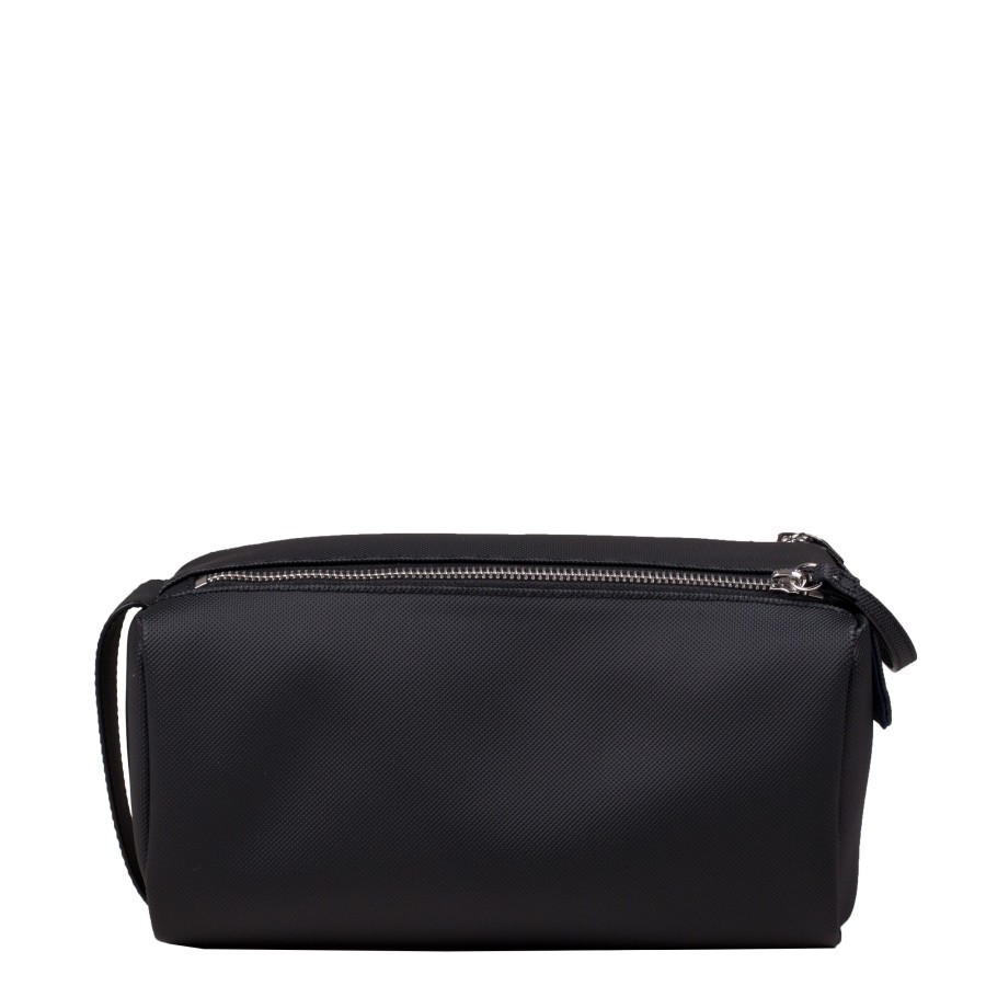 Bagages Lacoste Trousse De Toilette | Trousse De Toilette Noir Men'S Classic Lacoste