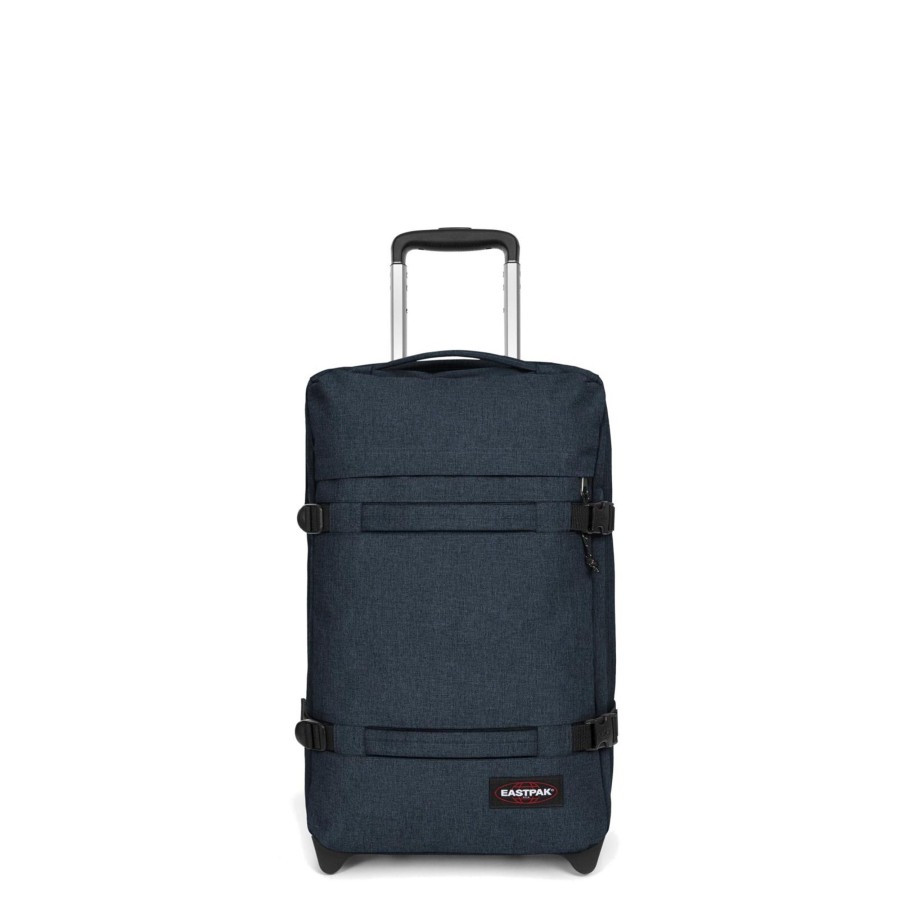 Bagages Eastpak Valise Cabine Air France | Sac De Voyage A Roulettes 51 Cm Transit'R S Eastpak Triple Denim