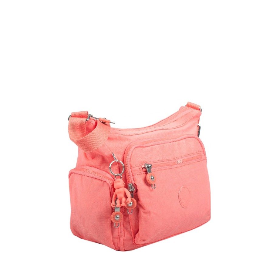 Femme Kipling Sac Porte Epaule | Sac Bandouliere Gabbie S Basic Rose Kipling