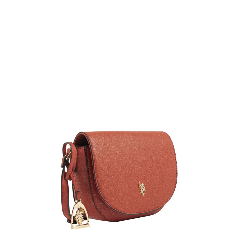 Femme Us Polo Sac Porte Bandouliere / Porte Travers | Sac Travers Jones Us Polo Brick