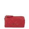 Femme Valentino Porte Monnaie | Porte Monnaie Double Ocarina Valentino Rouge