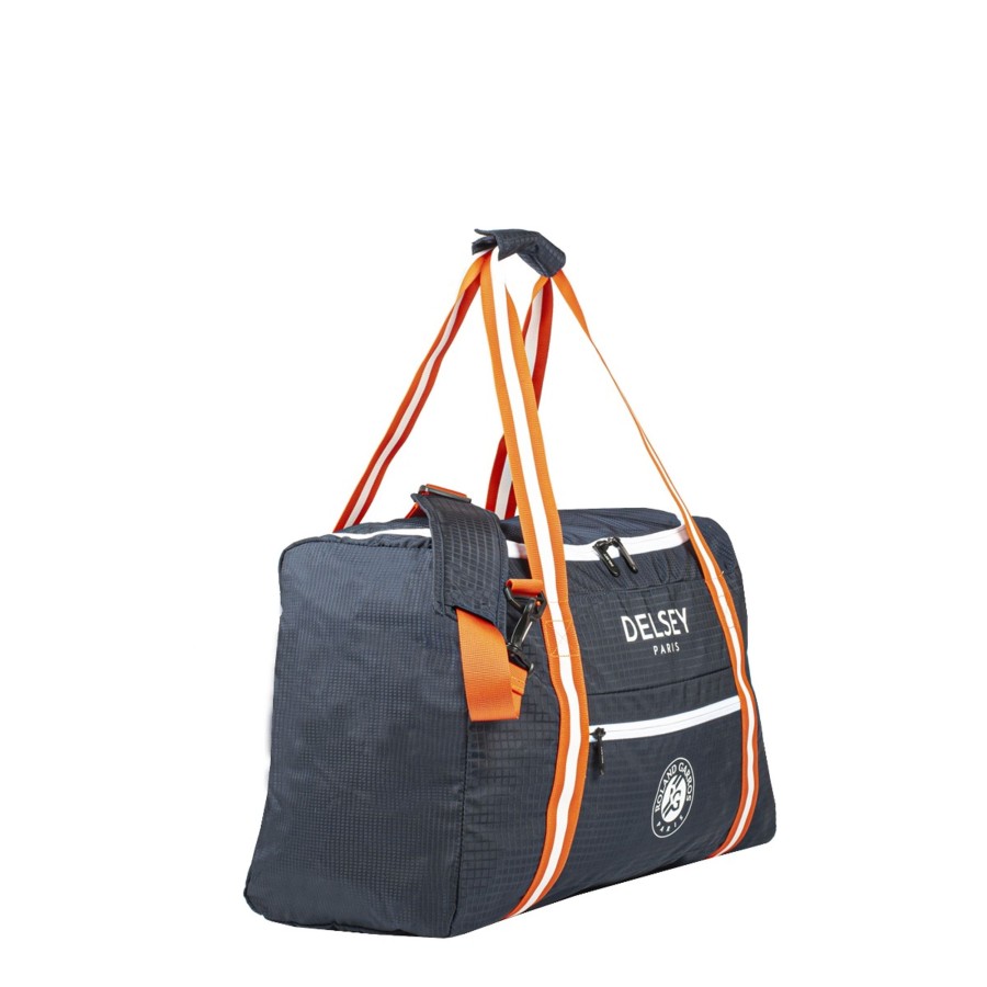 Homme Delsey Sac De Voyage | Sac Pliable Cabine 55Cm S Rolland Garros Nomade Delsey