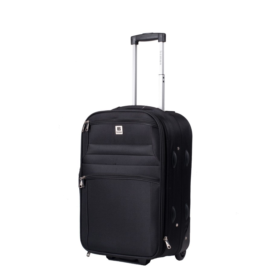 Bagages Bemon Valise 2 Roues Souple | Valise Souple Taille Cabine 2 Roues 54Cm Bemon