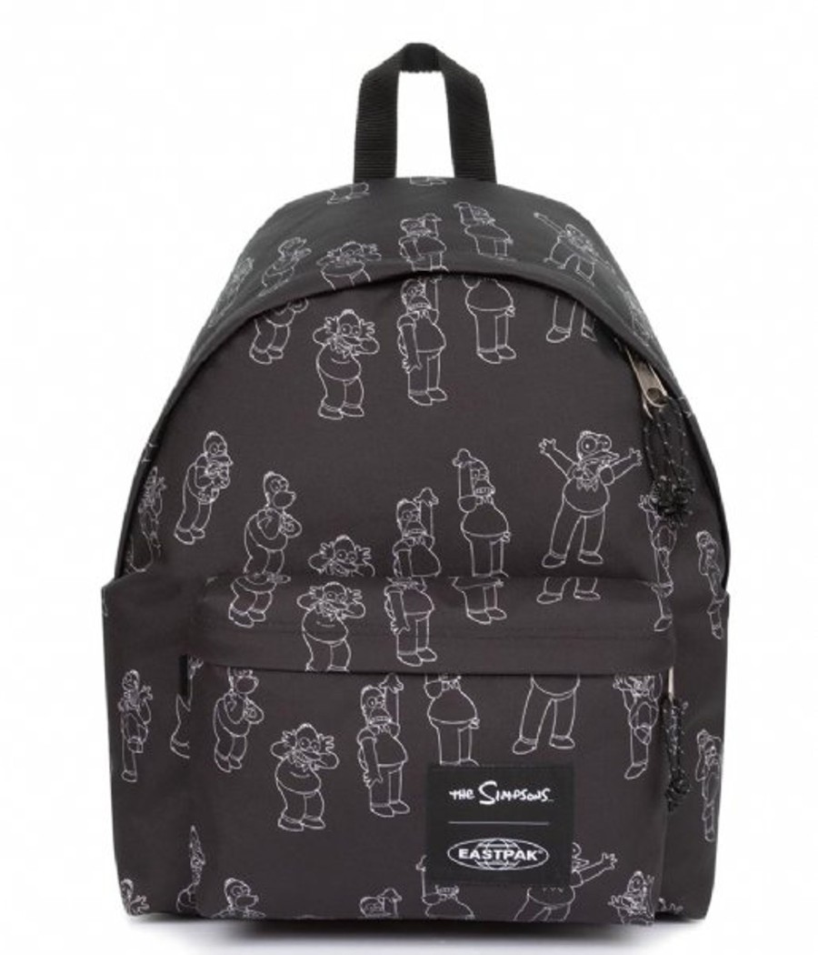 Scolaire Eastpak Sac A Dos | Sac A Dos Padded Pak'R The Simpsons Eastpak The Simpsons Black