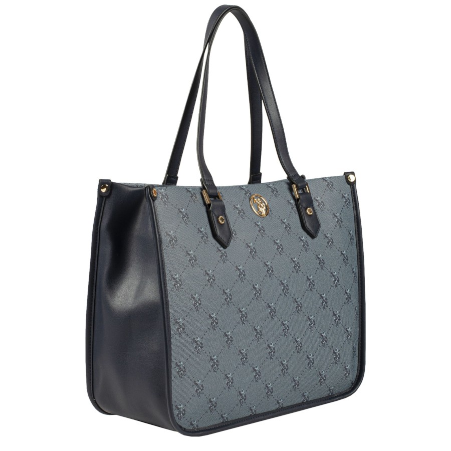 Femme Us Polo Sac Porte Epaule | Shopping Hampton Us Polo Bleu