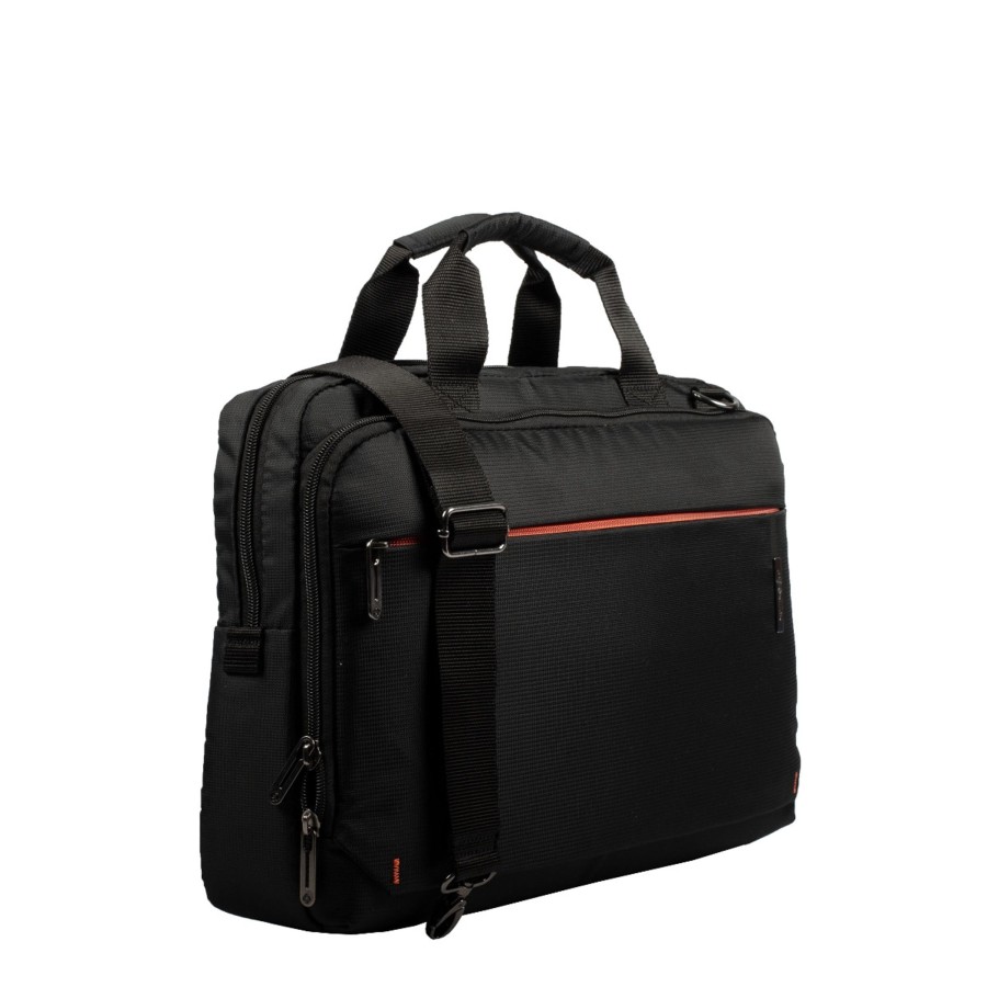 Homme Samsonite Sac Reporter/Gibeciere | Porte Documents 15.6 Network 4 Samsonite Noir