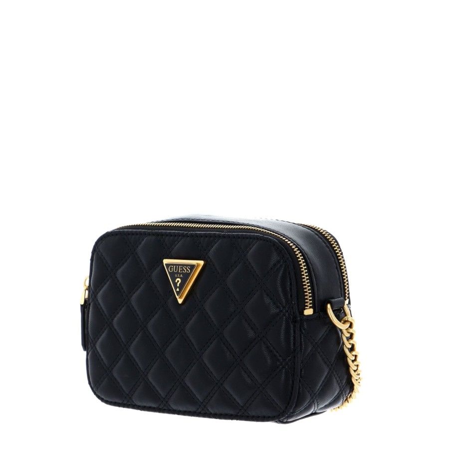 Femme Guess Sac Porte Bandouliere / Porte Travers | Sac Travers Giully Guess Noir