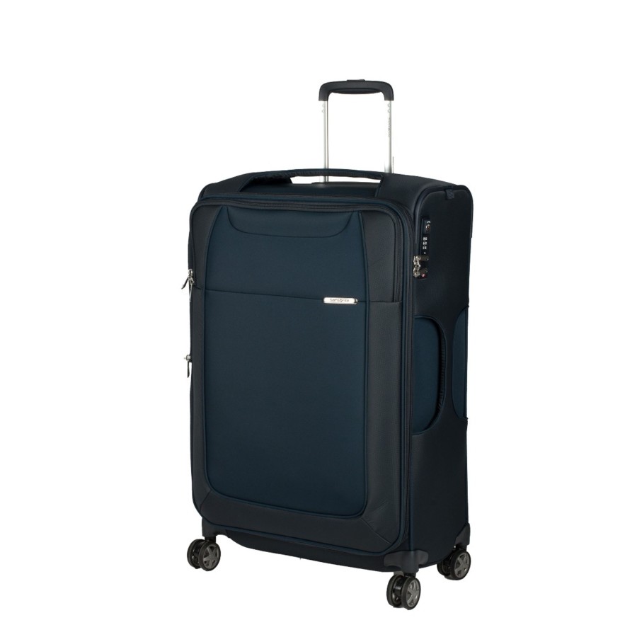 Bagages Samsonite Valise 4 Roues Souple | Valise 78Cm D Lite Samsonite Bleu Marine