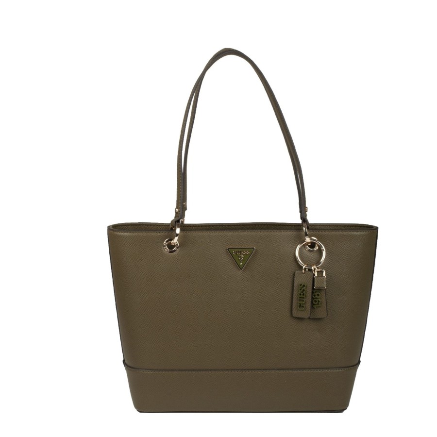 Femme Guess Sac Porte Epaule | Sac Shopping Noelle Guess