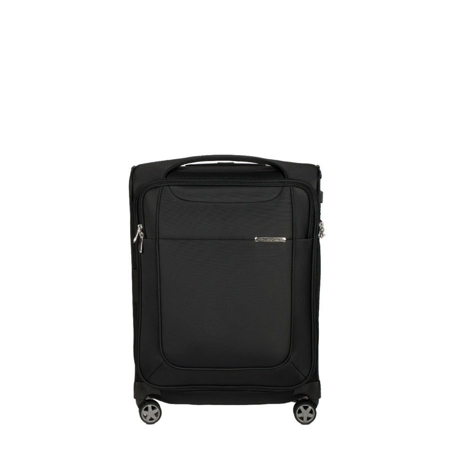 Bagages Samsonite Valise 4 Roues Souple | Valise Cabine Extensible 55Cm D Lite Samsonite Noir