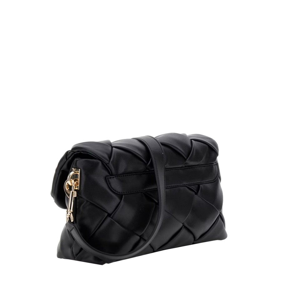 Femme Guess Sac Porte Bandouliere / Porte Travers | Sac Travers Zaina Guess Noir