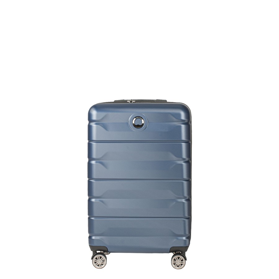 Bagages Delsey Valise 4 Roues Rigide | Valise Extensible 68Cm Air Armour Delsey Bleu