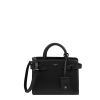 Femme Le Tanneur Sac Porte Main | Sac A Main En Cuir Emilie Le Tanneur Noir