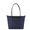 Femme Lancaster Sac Porte Epaule | Sac Cabas Epaule Smart Kba Lancaster Bleu