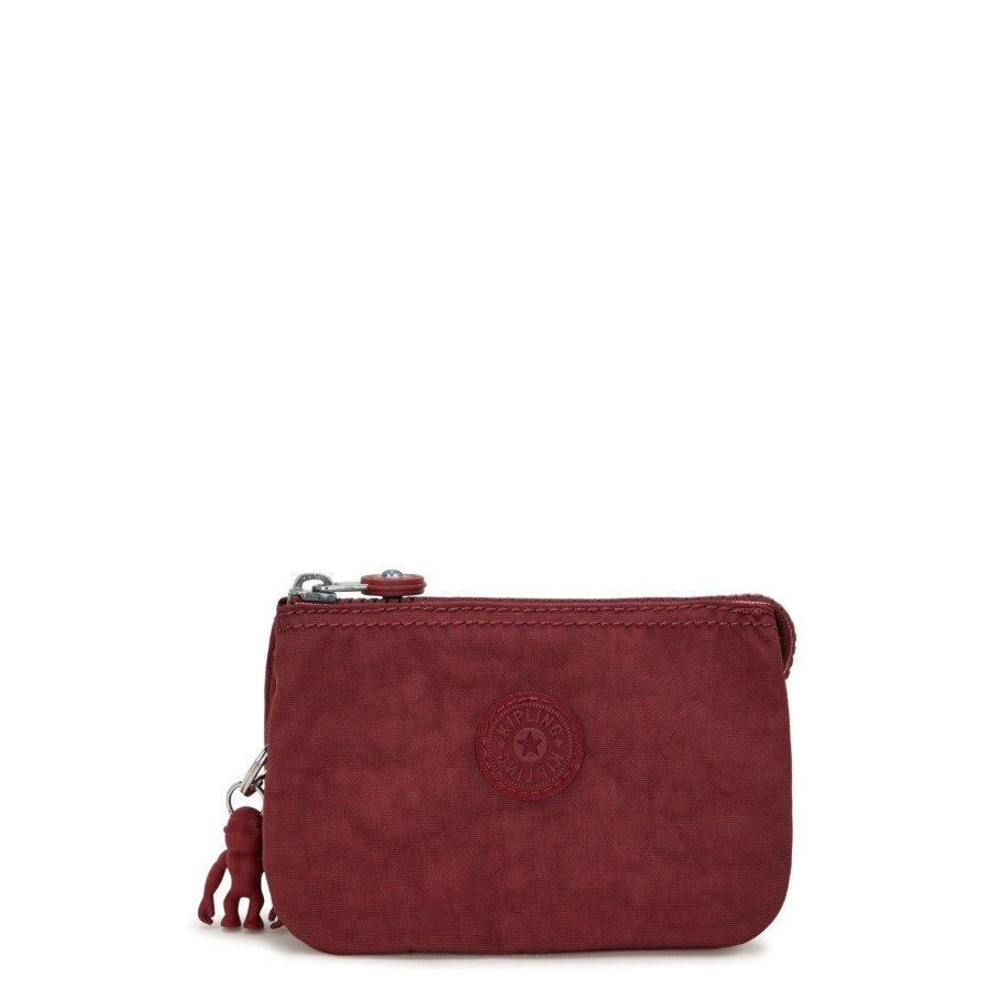 Femme Kipling Porte Monnaie | Porte Monnaie Creativity S Kipling Bordeaux