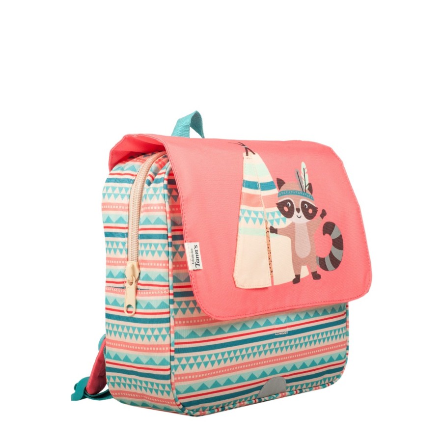 Scolaire Tann's Cartable | Petit Cartable Maternelle Tipi Rose Tann'S