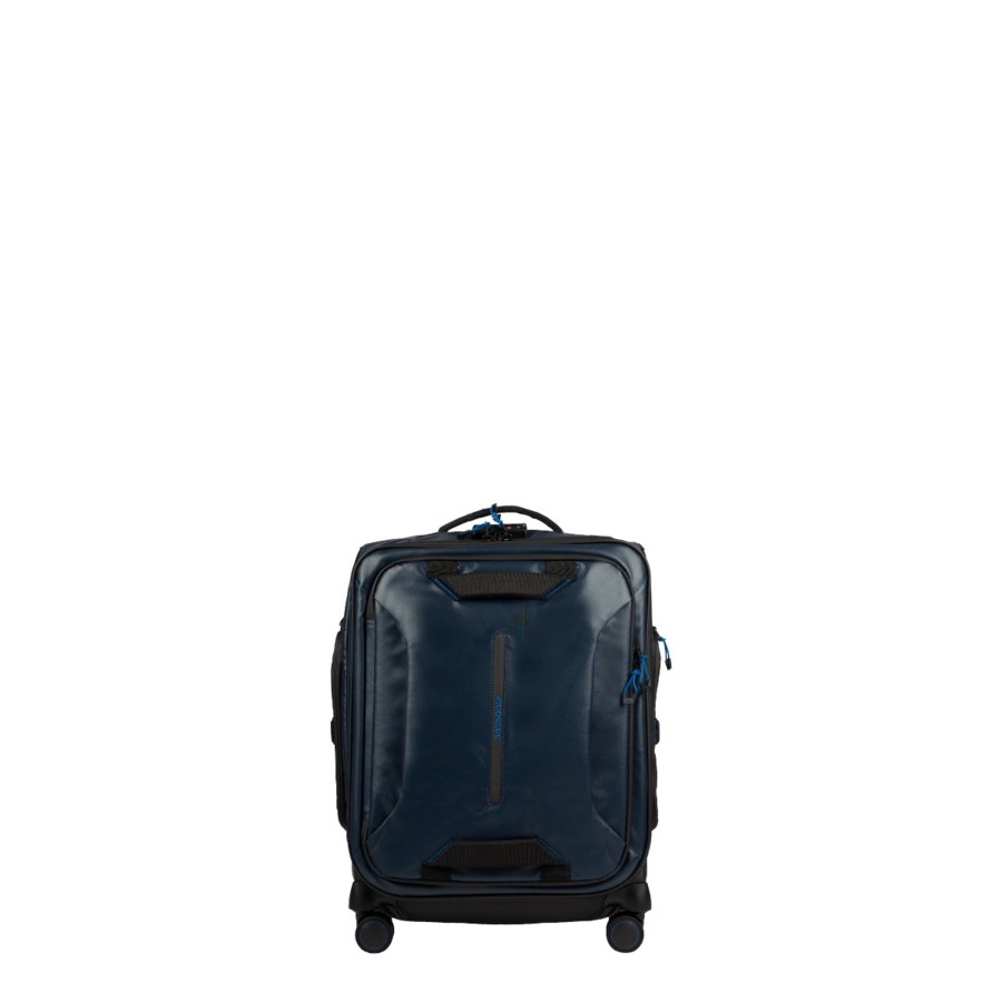 Bagages Samsonite Valise 4 Roues Souple | Valise Cabine 55 Cm Ecodiver Samsonite Bleu