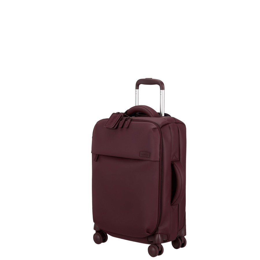 Bagages Lipault Valise 4 Roues Souple | Valise Cabine 55Cm Lost In Berlin Lipault Bordeaux