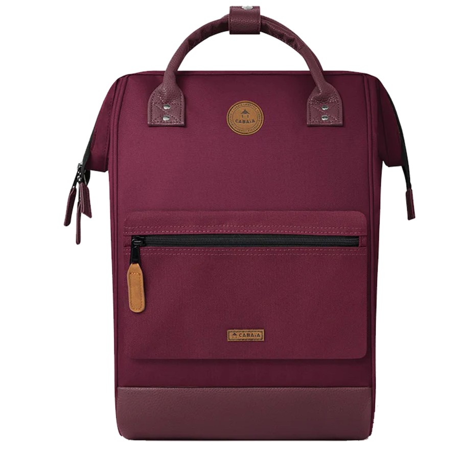 Femme Cabaia Sac A Dos | Grand Sac A Dos 25L Nice Adventurer Cabaia Bordeaux